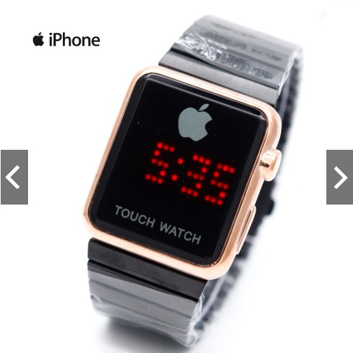 HIGH QUALITY Jam Tangan Iphone Watch Apple Touch Digital Rantai