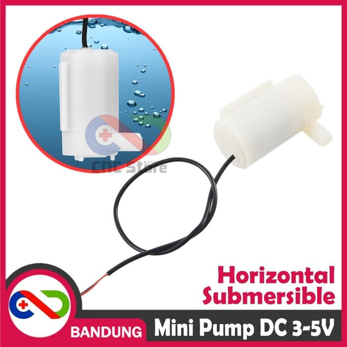 MINI PUMP DC MINI POMPA AIR MOTOR SUBMERSIBLE HORIZONTAL 3V-5V CELUP