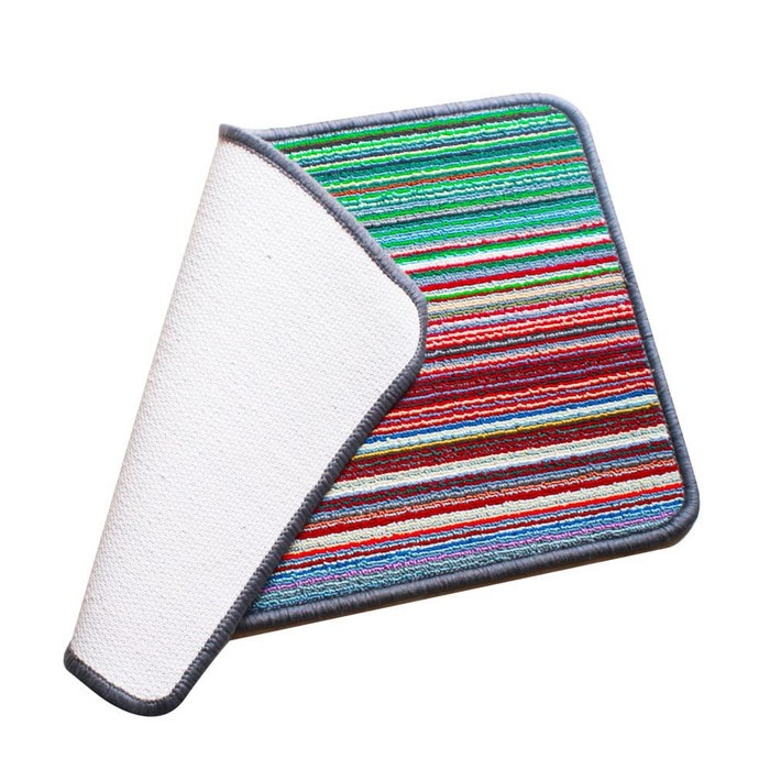 VL - COD MURAH KESET CANDY STRIPE UKURAN 40 X 60 CM - ANTI SLIP