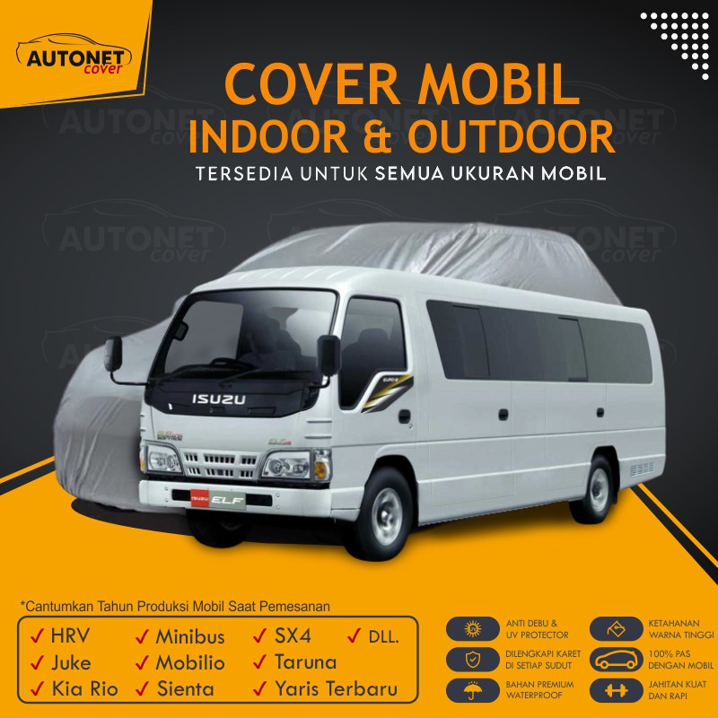 Body Car Cover Minibus Autonet Cover Sarung Penutup Mobil Selimut Anti Air Juke Kia Rio Mobilio SX4