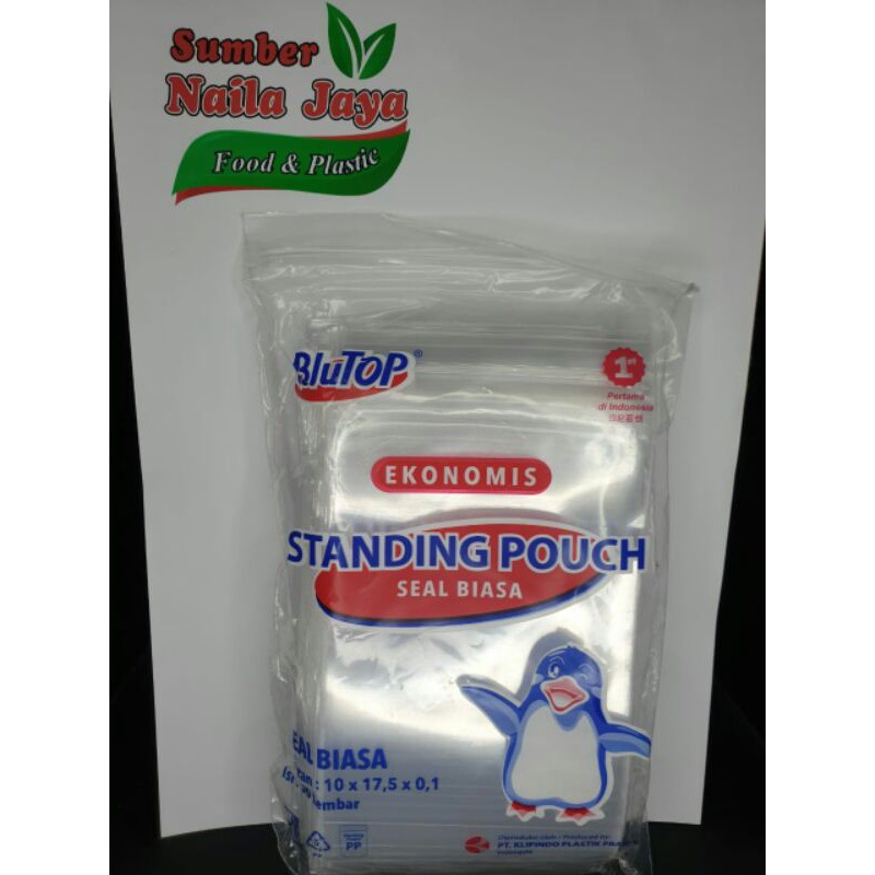Standing Pouch uk 10 x 17,5 Seal Biasa