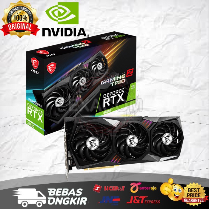 VGA MSI RTX 3080 Gaming Z Trio 12GB OC GDDR6X
