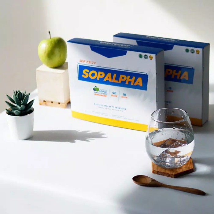 Kesehatan - Bio Boost Sopalpha Sop Alpha 100% Ori Suplemen Imun Booster Kesehatan