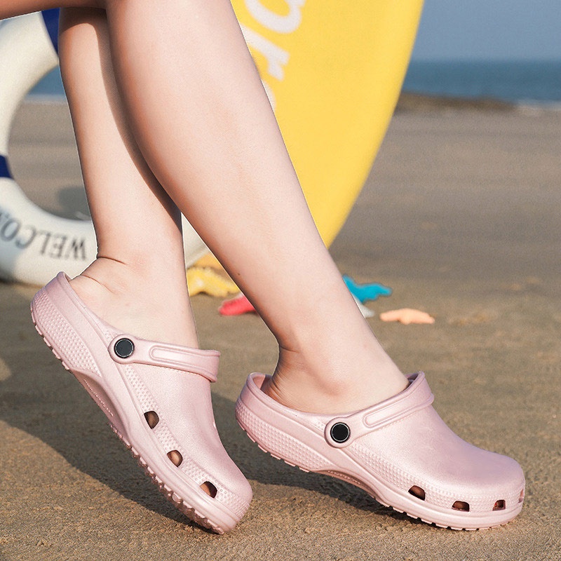 Sandal Kodok Wanita Korea Casual Crocs