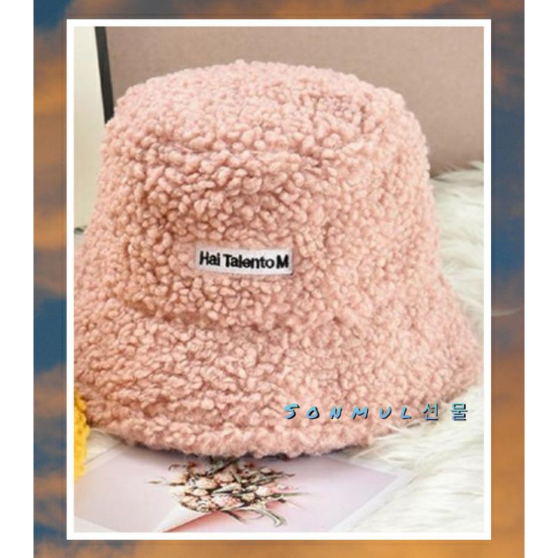 WOMAN KIDS WINTER WOOL BUCKET HAT IMPORT TOPI WANITA &amp; ANAK BAHAN WOL MUSIM DINGIN