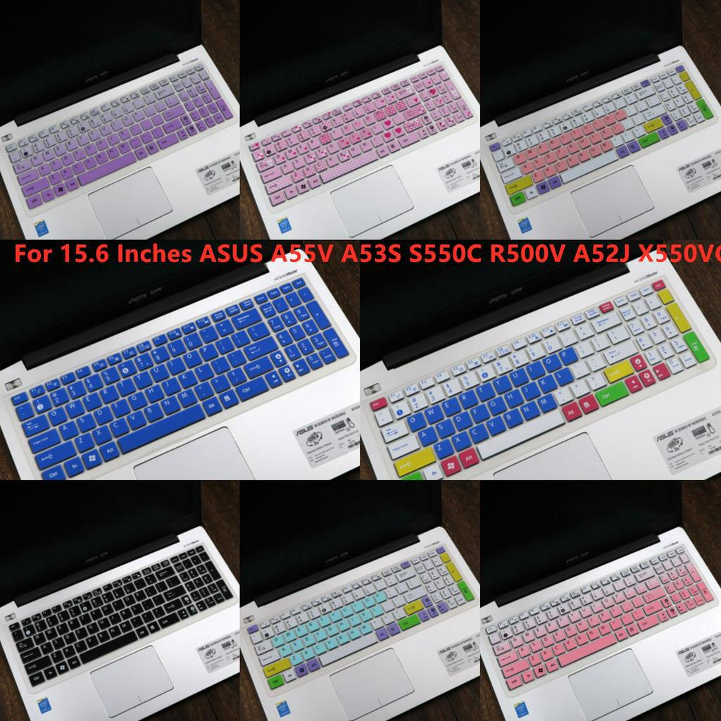 Pelindung Keyboard Silikon Ultra Tipis Untuk Asus A55V A53S S550C R500V A52J X550Vc