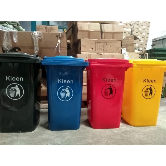 Tempat Sampah tong sampah Kotak Sampah 120 liter 240L maspion GARBAGE BIN B T393