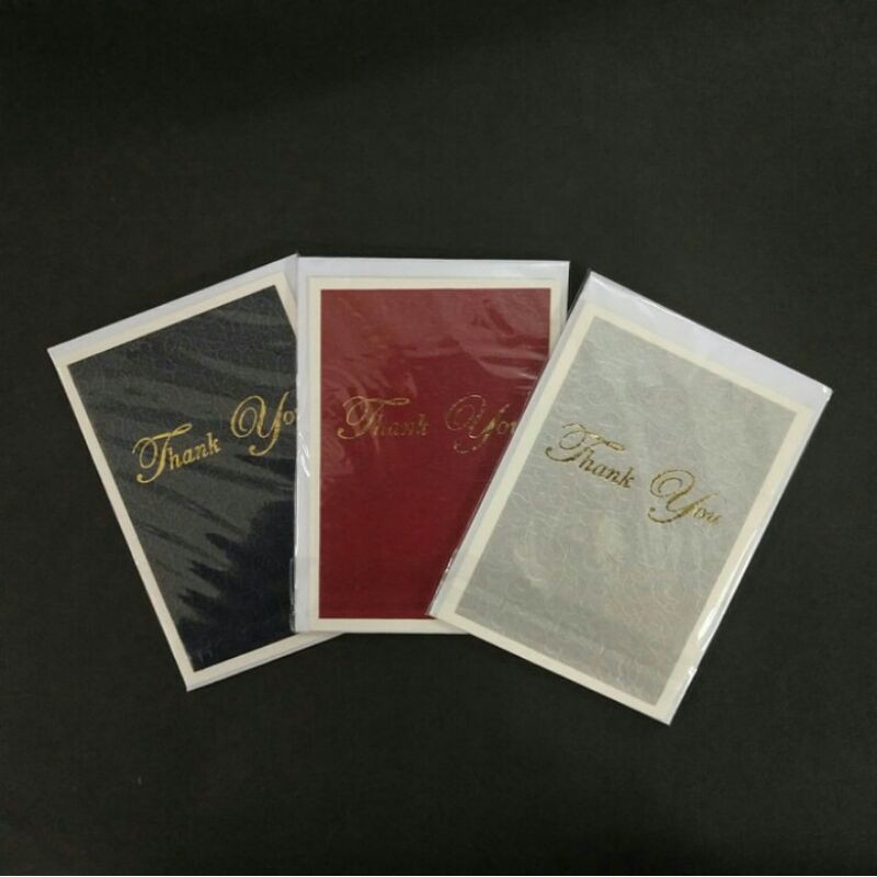 

Kartu isi 3 Thank You