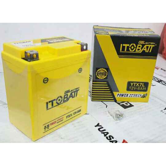 Accu Motor Yamaha R25 MT25 / Aki Yamaha R25 / Accu Motor Itobatt / Aki Motor Murah / Accu Murah