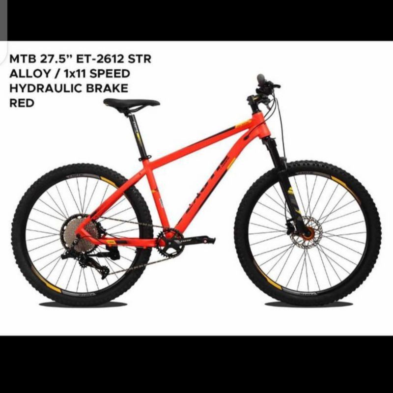 Sepeda Gunung MTB Exotic 2612 STR 27,5inch