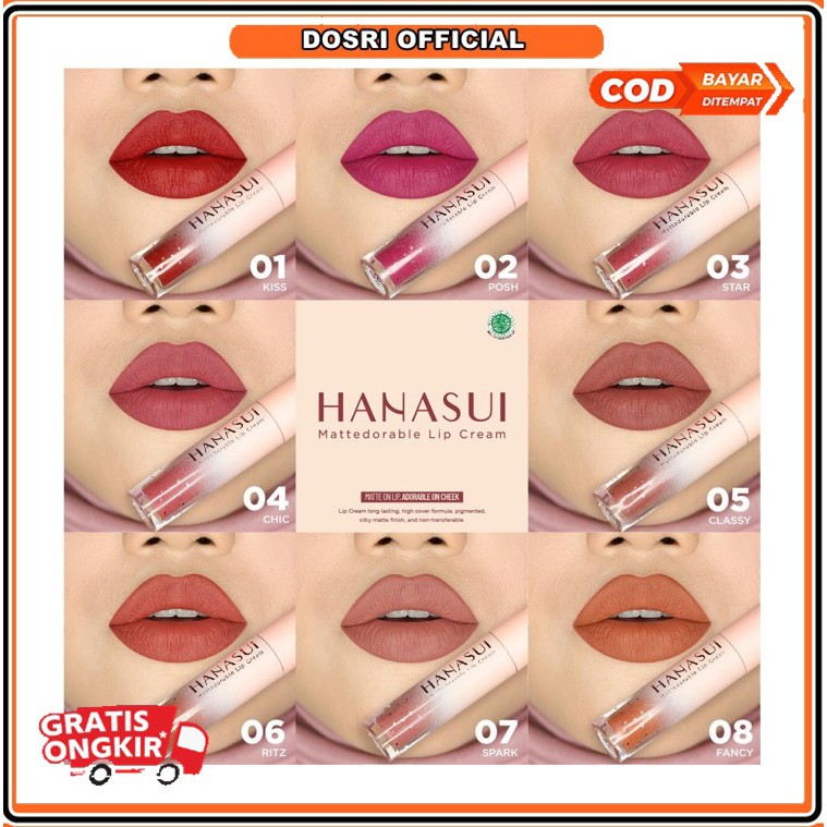 [NEW] HANASUI MATTEDORABLE LIP CREAM