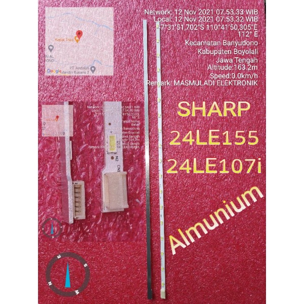 BACKLIGHT BL LED SHARP 24LE155 LC-24LE155M LC24LE107I LC-24LE155M LC-24LE1071 24LE155M 24LE107I B LE