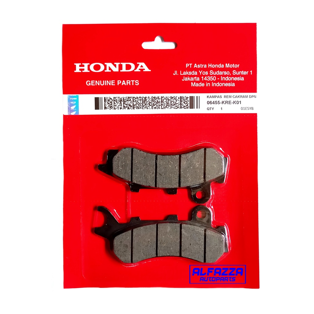KAMPAS REM DEPAN PCX 150 NEW / DISPAD PCX 150 NEW CBS / DISPAD HONDA PCX 150 NEW KRE