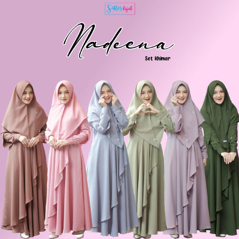 Nadeena By Sister Hijab Gamis Set