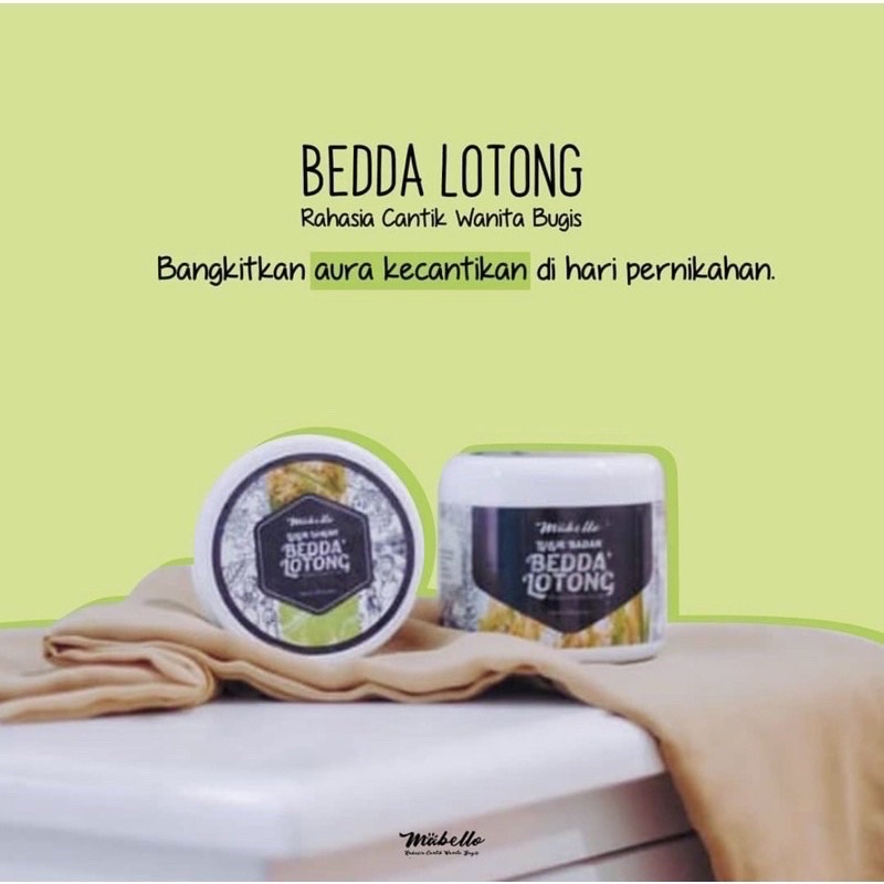 [READY] LULUR MABELLO BEDDA LOTONG ORIGINAL 100% MABELLO INDONESIA LULUR HITAM  BEDAK LOTONG SCRUB