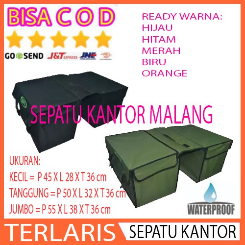 Tas Kurir Motor Tas Keranjang Motor Tas Pos Obrok Tas Sales Motor - Ukuran Besar