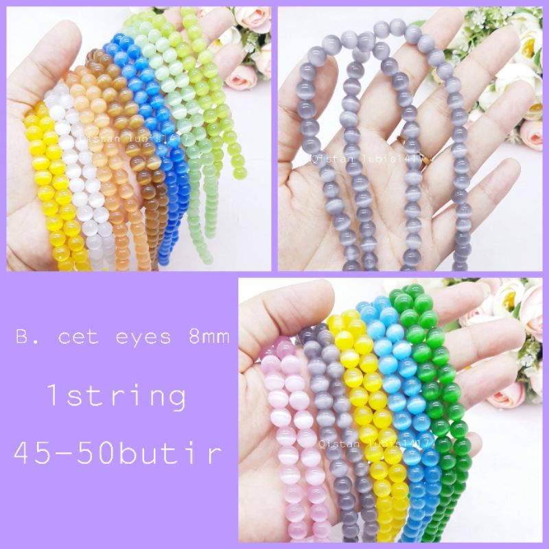 Crystal cet eyes 8mm