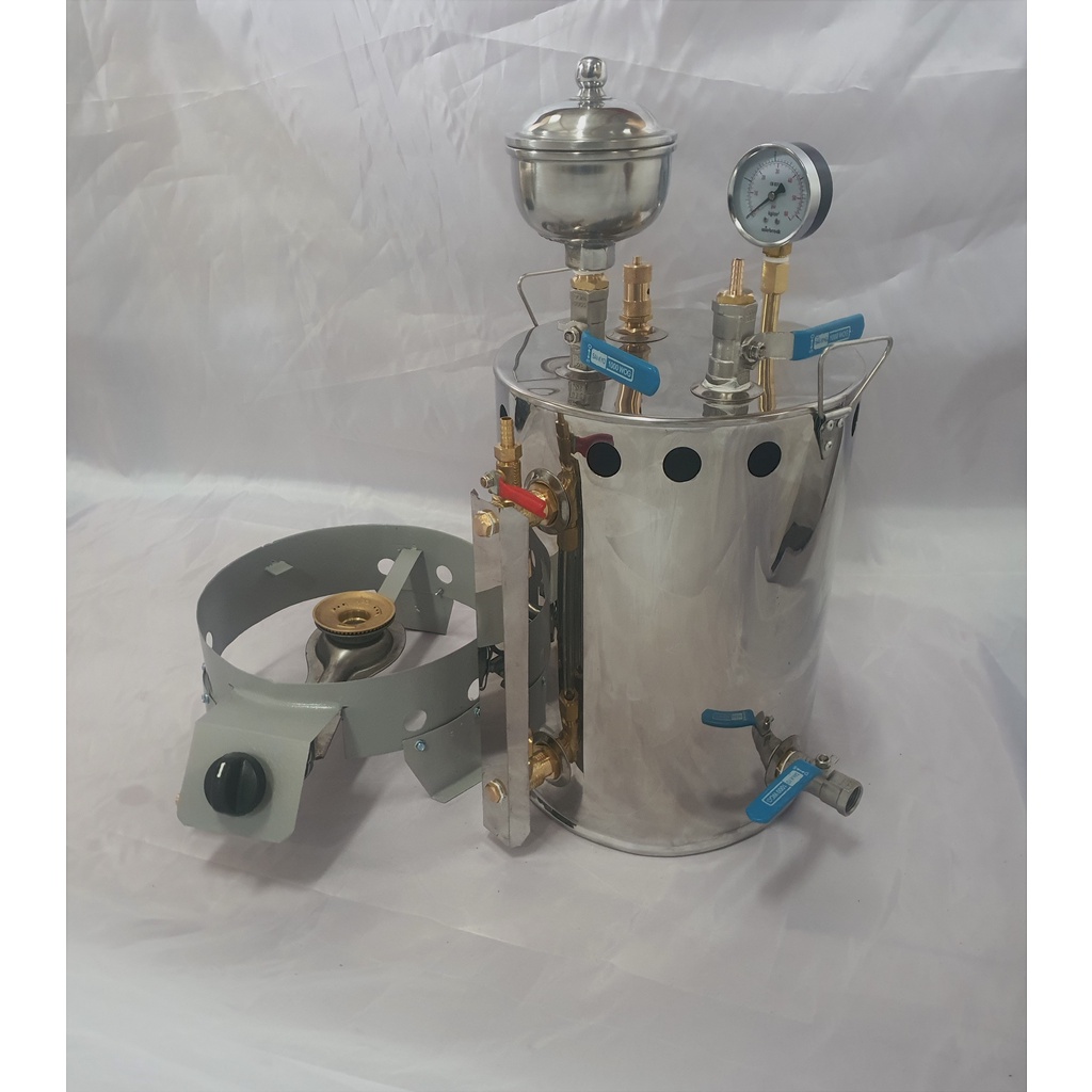 Boiler Setrika Uap  5 Liter Full Stainless (Tabung Kompor)