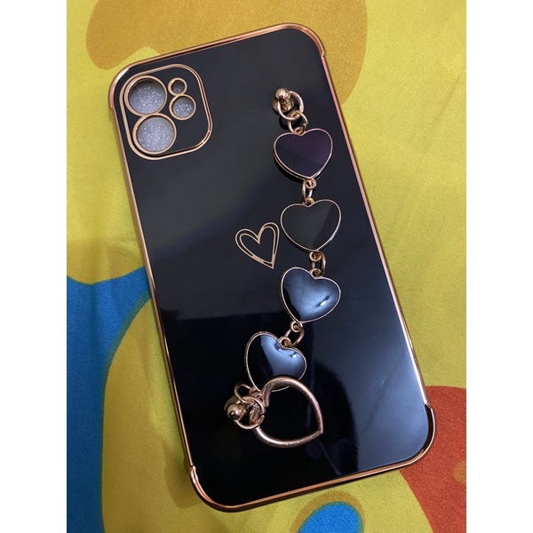 Case Iphone 11 korea elegant black murah