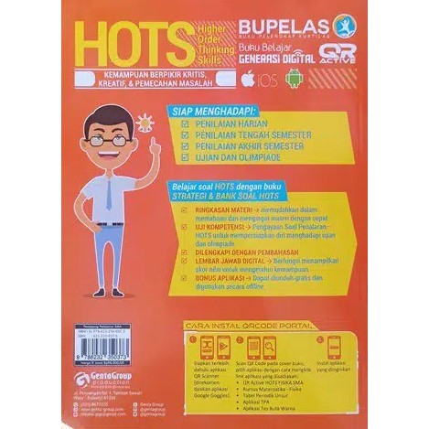 Buku Pelajaran Strategi & Bank Soal Hots SMA Biologi Fisika Kimia Kelas 10 11 12-4