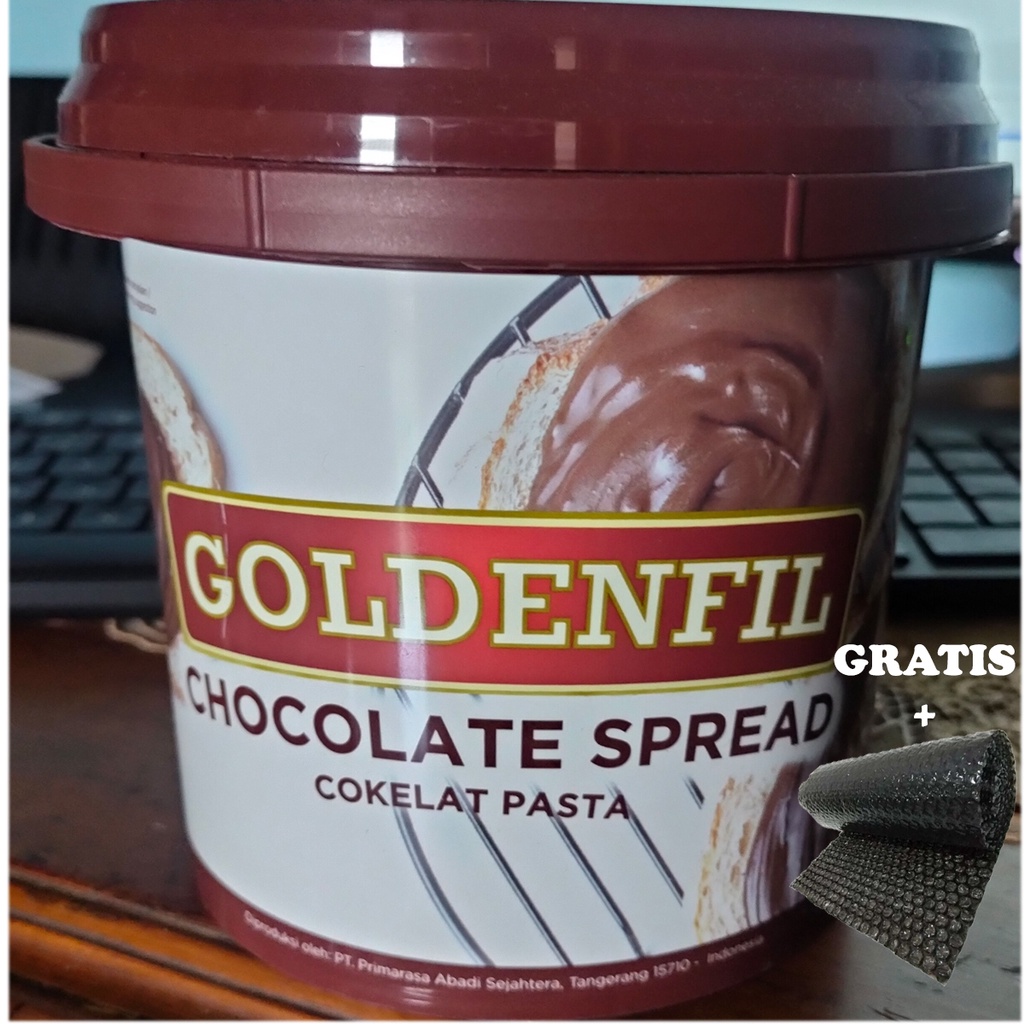 Jual selai roti selai coklat chocolate spread goldenfil 1kg Shopee
