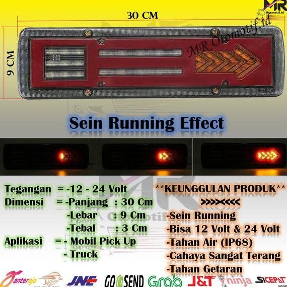 Lampu Stoplamp Stop Lamp Rem Belakang Led Sein Running Mobil Pick Up
