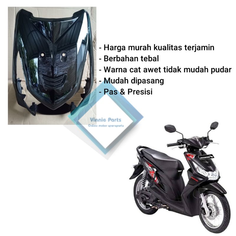 Tameng beat karbu Dasi beat karbu hitam