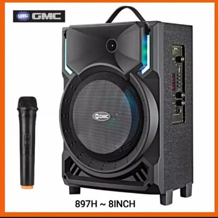 Speaker Portable GMC 897H Speaker karaoke GMC 897H