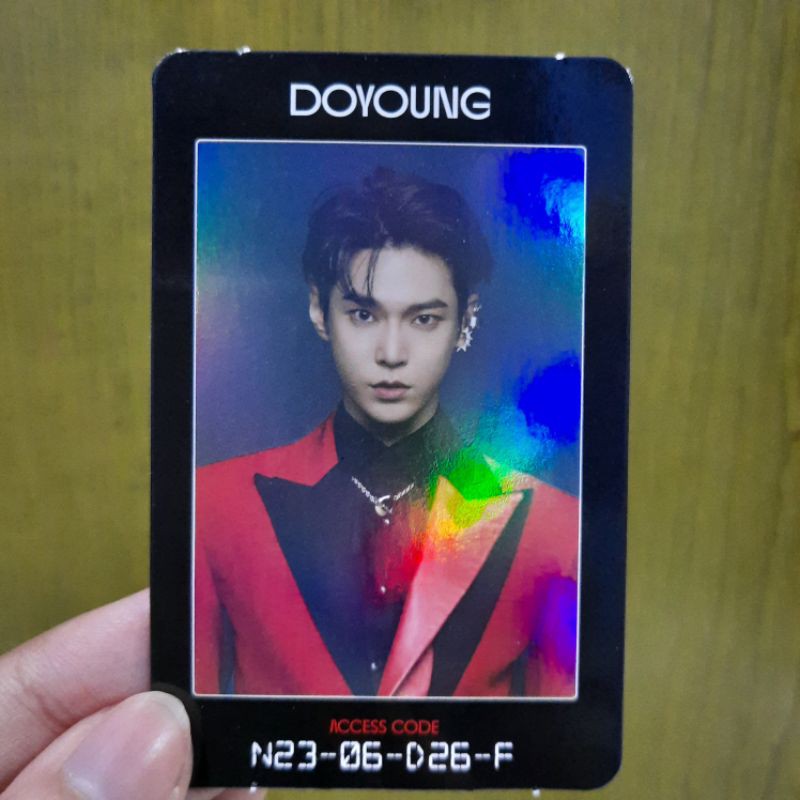 AC doyoung NCT 2020 Arrival Album access card