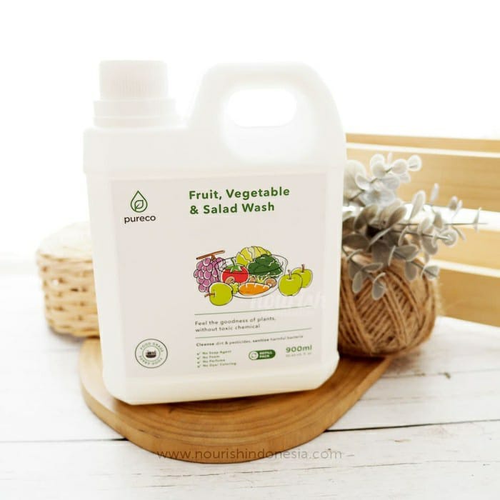 Pureco Refill Fruit, Vegetable &amp; Salad Wash 900ml