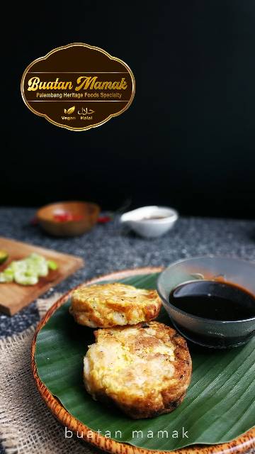 

Pempek Lenggang Vegan Buatan Mamak Bahan Ori/Rolled Oat/Gluten Free