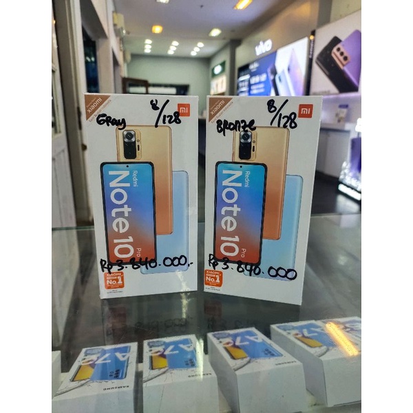 XIAOMI REDMI NOTE 10 PRO 8/128 TAM GARANSI RESMI 1 TAHUN