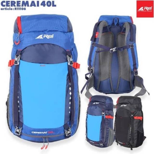 Tas Ransel Rei Ceremai 40L Ori 100%