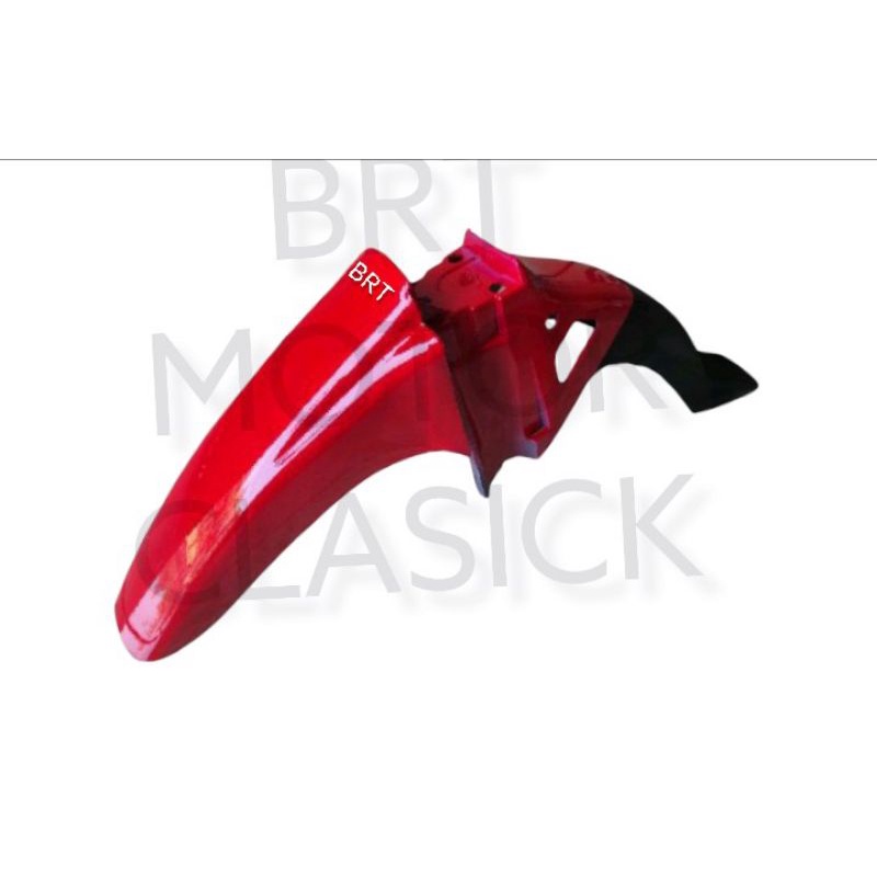 Spakbor Depan Yamaha Alfa Slebor Depan Yamaha Alfa merah