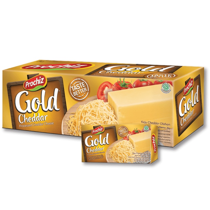 

Keju Cheddar Prochiz Gold 2 Kg
