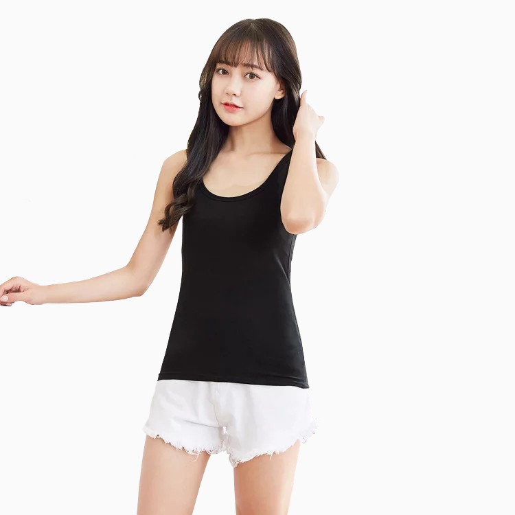 Tanktop Singlet Dalaman Wanita Gaya Korea - XSHOP Naraya