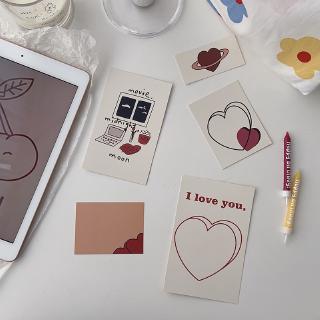 Kartu Angin Desain Cherry Love Untuk Dekorasi Properti Kartu Angin Desain Cherry Love Untuk Dekorasi Properti