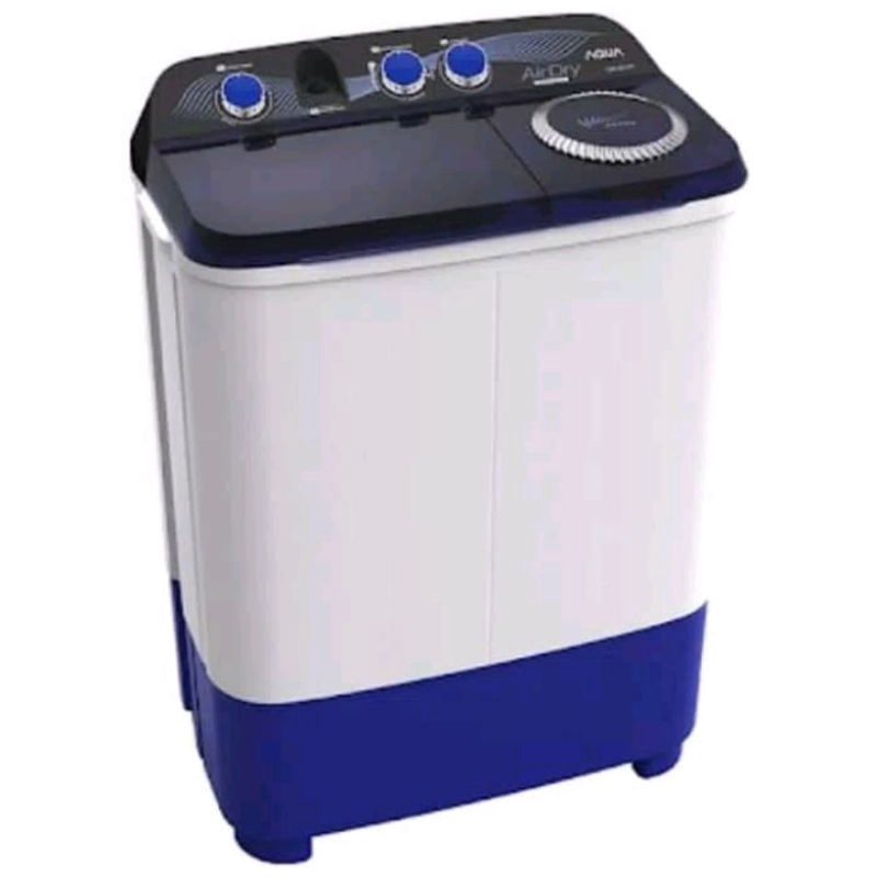 Aqua mesin cuci 2 tabung 7 kg Qw 750 xt