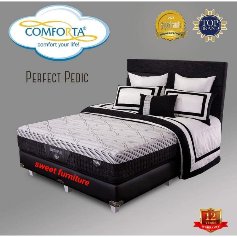 springbed comforta perfect pedic latex
