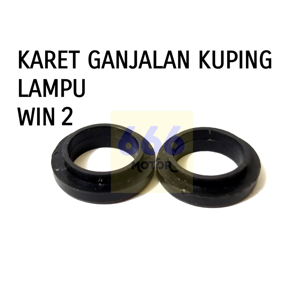 KARET GANJALAN KUPING LAMPU WIN2