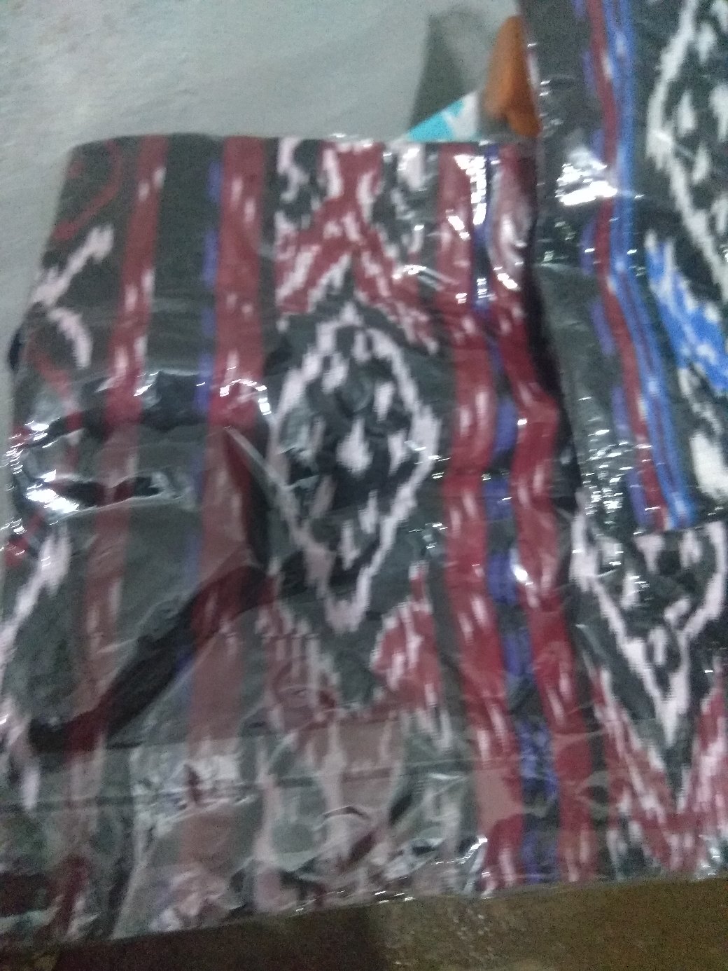 Dt Collection - Kemeja Kantor Batik Pekalongan Sogan Tenun Lurik Lengan Panjang