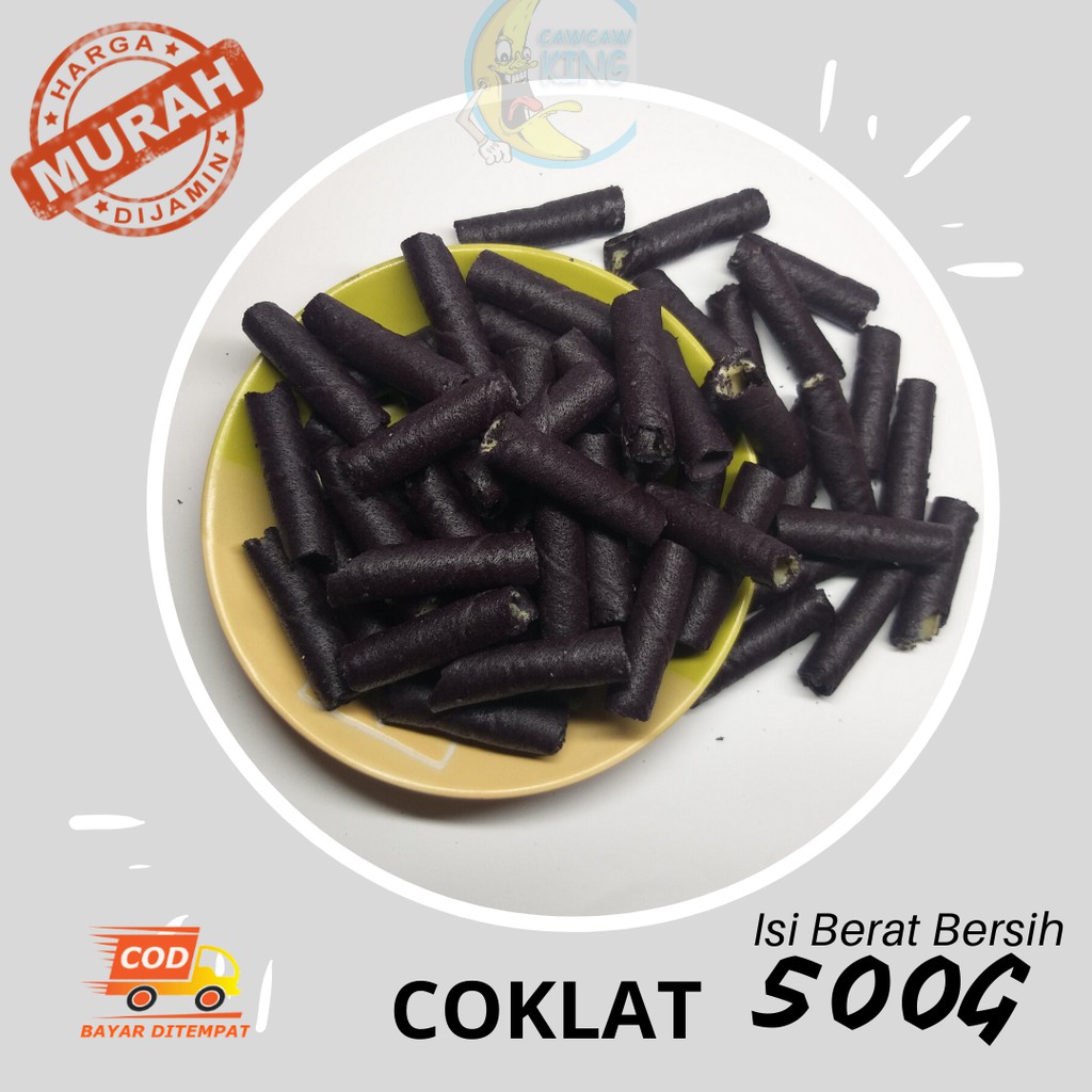 

Cawcawking| Snack Kiloan | ASTOR KILOAN | Paket Lebaran | Murah | 500g | COKLAT