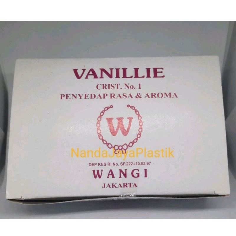 

Vanilie bubuk w 2 gram (penyedap & aroma kue) vanili