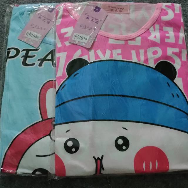 Piyama PP spandek motif lucu