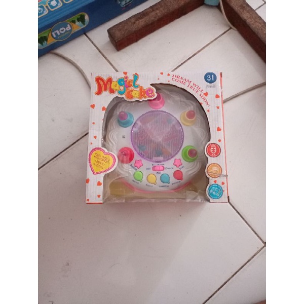 MAINAN ANAK KUE ULANG TAHUN MAGICL CAKE