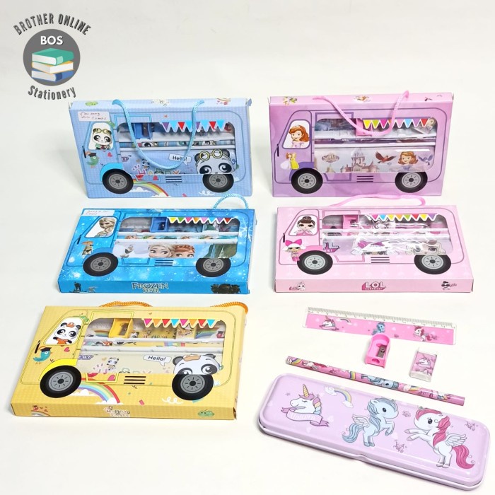 

FBI Set Alat Tulis Fancy/Stationery Set/Fancy Set/Kado Anak/Hampers