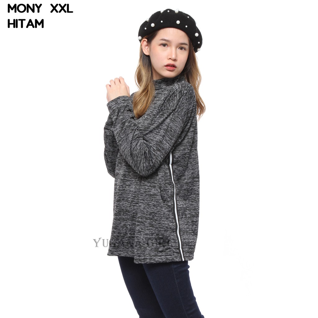 Monellina 2B1 MONY Baju  Blouse  Atasan XXL Jumbo Murah 