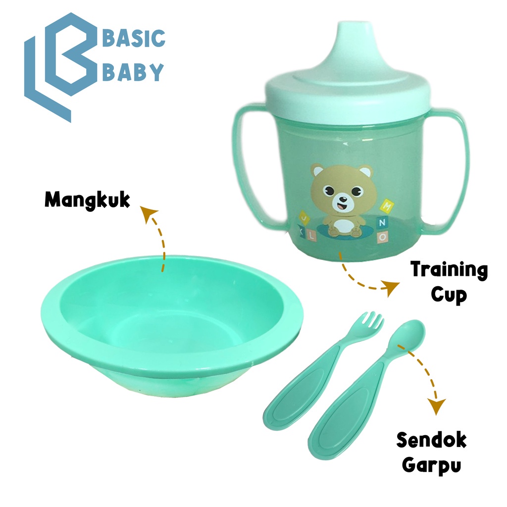 Basic Baby Feeding Set - Tempat Makan Bayi