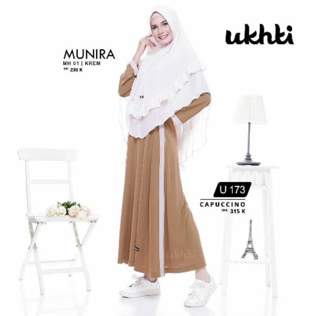 Gamis/gamis syar'i/gamis jersey/gamis murah/ dress syar'i/gamis ukhti u173