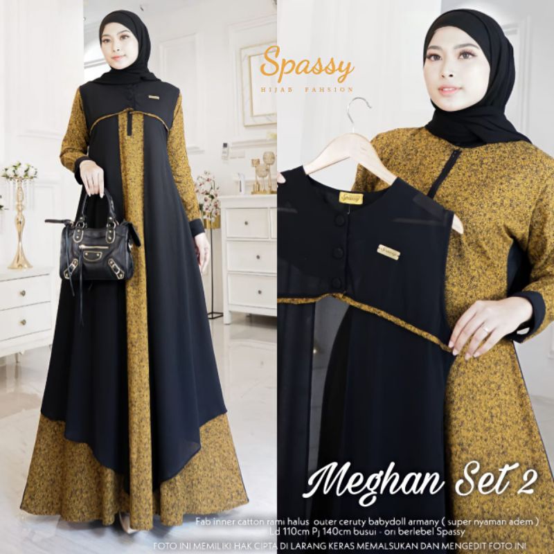 NEW SETELAN WANITA MEGHAN SET 2 BY SPASSY
